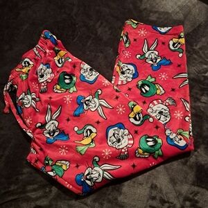 Looney Tunes boy's size XL Holiday pajama pants